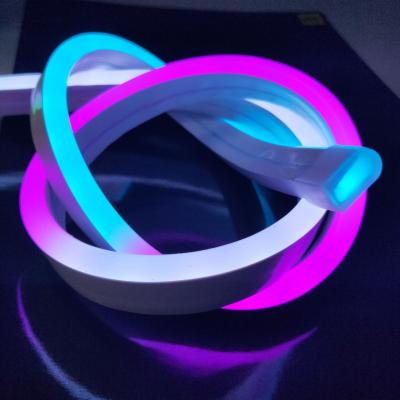 China WS2812 WS2812b WS2812b Flexible Neon LED Rope Cable RGBW LED Digitale LED Strip PVC WS2812 Neon Tube for sale