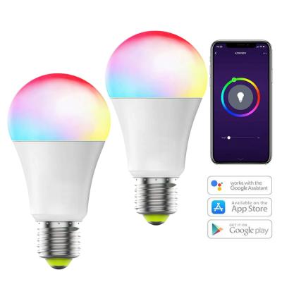 China Wide Bulb Alexa Control Smart Charge Bulb Use RGBCW RGBWW LED Bulb Light Tuya Wifi for sale