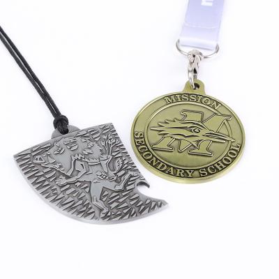 China New Design 3D Custom 2021 Europe Sports Marathon Military Medal Awards for sale