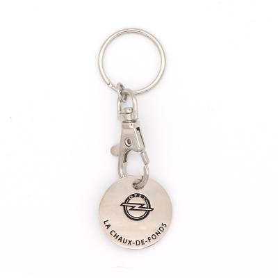 China China Wholesale Custom Lightweight Metal Copper Reflective Keychains Keychains for sale