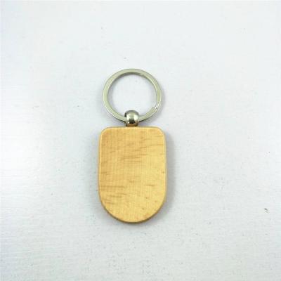 China Factory Wholesale Environmental Friendly Supplier Custom Metal And Natural Wood Key Chain for sale