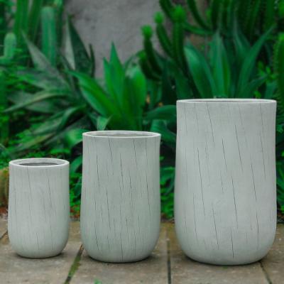 China 2022 modern simple characteristics of new personality large creative cement flower pot for sale