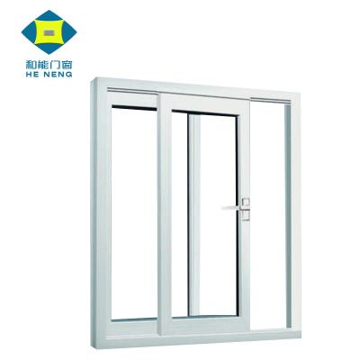 China Folding Screen Price of Aluminum Sliding Window with Grille Design and Mosquito Net for Nigeria Market for sale