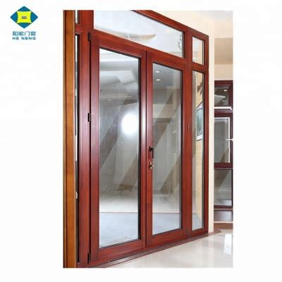 China Modern Factory Price PVC Casement Double Glazed Door And Fixed Room For Garden for sale