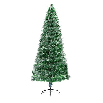 China Size Environmental Friendly Customizable Design Pre Lighted Artificial Fiber Optic Christmas Tree Pop Up Christmas Tree for sale