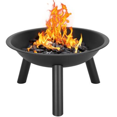 China Stocked Fire Pit Bowl - 22inch Iron Black for sale