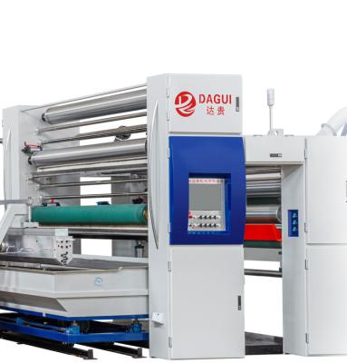 China Plastic COTTON PP Woven Flat Bag Yarn Extruder Stretching Line for sale