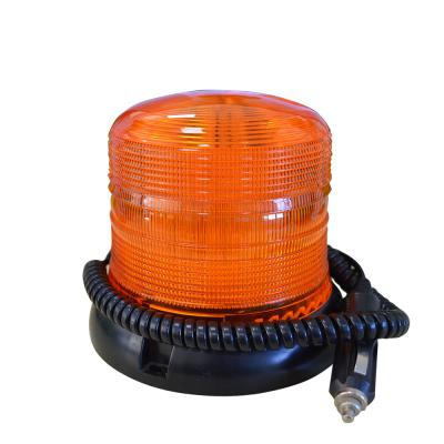 China Magnetic led warning amber waterproof IP65 red blue DC12/24v tubi8 beacon light led turn warning light for sale