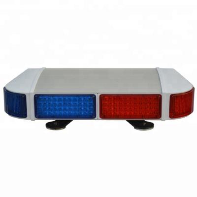 China PC Car Super Bright Roof Light Bar Top Square Police Road Square Road Led Warning Light Bar for sale