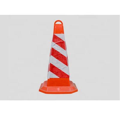 China Supply Road Safety Protection Customized Durable Cone PVC Safety Traffic Cone Orange 700mm for sale