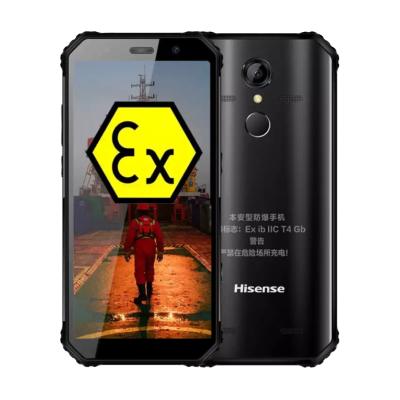 China Dual SIM Card Hisense D6 6 Inch 4G LTE 64G IP68 Waterproof Explosion Proof Mobile Phone for sale