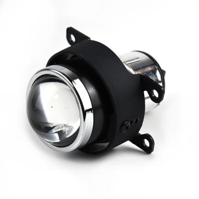 China 2.5 Inch Bi-xenon Retrofit Projector Round Glass Lens Driving Fog Lamps Car Motorcycle H8 H9 H11 for sale