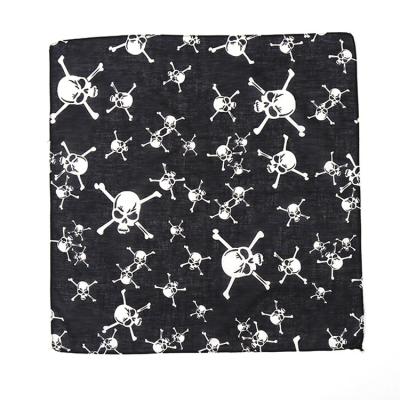 China Factory supply multi-function cheap direct custom scarf 30*30 square head bandana in stock for sale