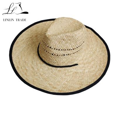 China Wholesale Wide Brim Felted Hat Handmade Woven Raffia Hats Picture Factory Women Panama Hat For Summer Beach for sale