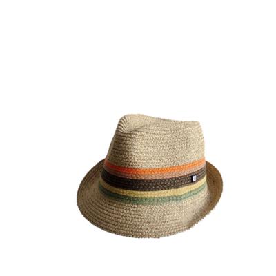 China Image High Quality Paper Felted Hat Cheap Paper Straw Hat For Men for sale