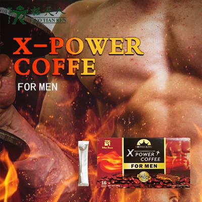 China Natural Tongkat Ali Private Label Instant Maca Black Energy Labor Force Vitality Coffee Custom Powder Male Energy Coffee For Men for sale