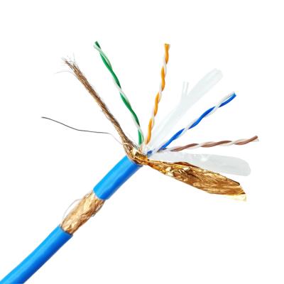 China Fast Delivery Free Sample Telecommunication Network Cable 305m utp cat6 cat6e sftp data cable shielded cable for sale