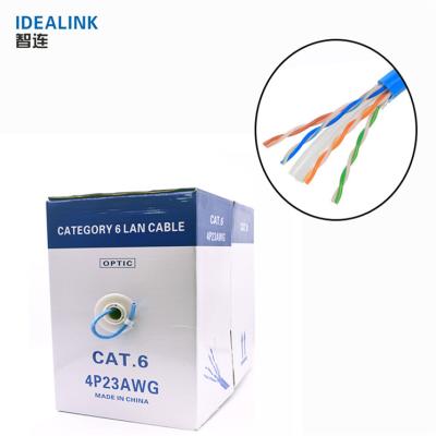 China PC 305 Lan Cable Network Cable Cat 6 Indoor UTP Cat 6 Indoor Cable Meters for sale