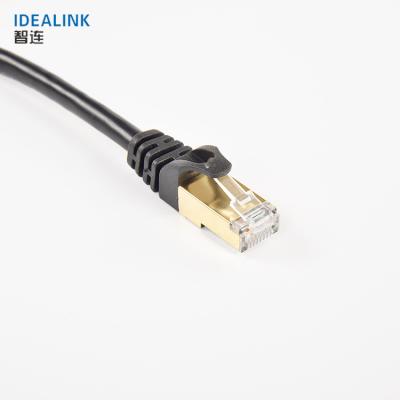 China Telecommunication 23AWG 28AWG 8P8C 4 Pairs LSZH FTP UTP Bare Copper Cat7 Ethernet Patch Cord RJ45 Cable Patch Cord for sale