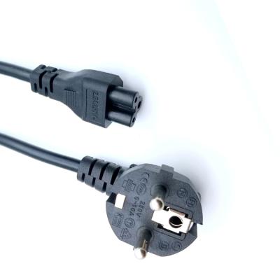 China COMPUTER Factory Free Samples PVC Jacket Laptop Power Cord , Eu Standard 15m Power Cord for sale