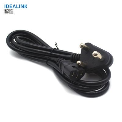 China High Quality China Supplier South Africa 3 Pin COMPUTER Power Cord With Plug 220v Computer Power Cord for sale