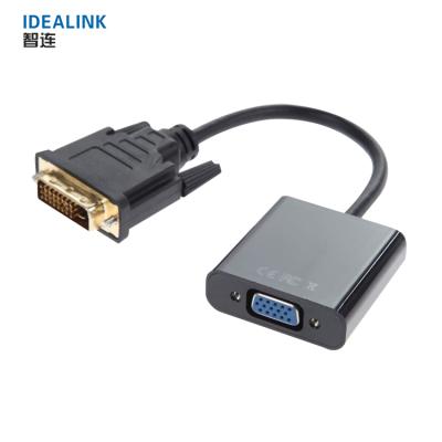 China Multimedia DVI Male To Female VGA Converter Video Adapter For TV PS3 PS4 DVI To VGA Adapter for sale