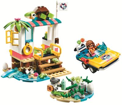 China DIY TOY Educational Bricks Play Set 11370 Turtle Rescue Building Block Toy For Children Age 6+ 41376 for sale