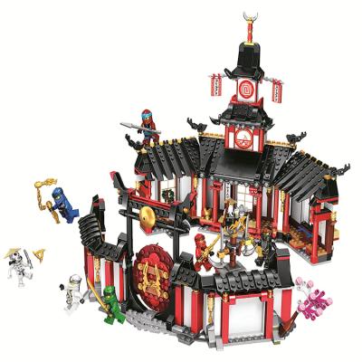 China DIY TOY Educational Bricks Play Set 11165 Spinjitzu Building Block Toy Monastery For Children Age 6+ 70670 for sale