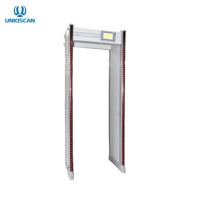 China Security gate OEM support waterpoof Walk Through Gates metal detectors UZ800 Anti-interference function for sale