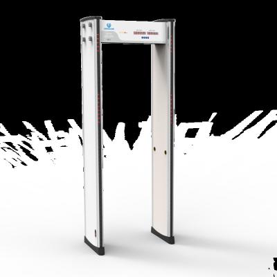 China 6 Zones UB500 walk through metal detector, economic high quality door frame metal detector gate zu verkaufen