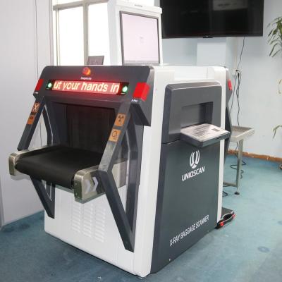 China Unique Appearance SF5030C X Ray Baggage Scanner Access control system with long LED Advertising à venda