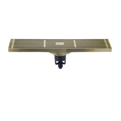 China Modern Manufacturer Supplier Brass Floor Drain With High Quality Brass Shower Chrome Shower Drain for sale