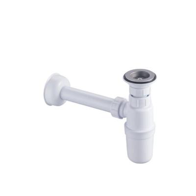 China Modern Bathroom Bottle Trap Best Selling Plastics Round Bottle Trap Brass Bottle Siphon for sale