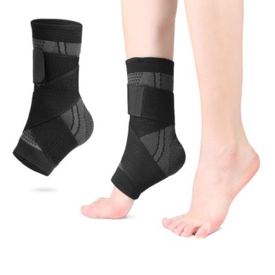 China Breathable Wholesale Nylon Sports Ankle Support Ankle Braces For Men And Women for sale