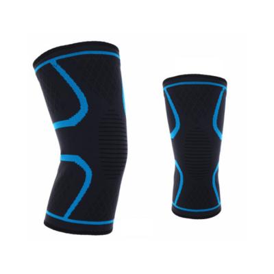 China Breathable Custom Adjustable Knee Brace Compression Sleeve Double Knee Support for sale