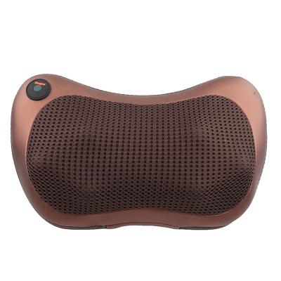 China Home Electric Neck Shoulder Massage Pillow Body Car Massager Back Massager Pillow With Heat for sale