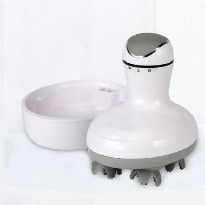 China Cat Smart Handy Automatic Silicone Plug Head Machine Rechargeable Electric Scalp Massager for sale