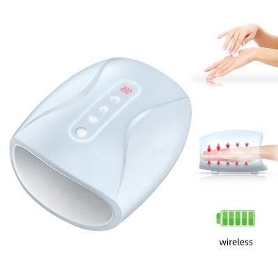 China Easy Electric Air Compression Hand Palm Fingers Massager Pain Relief Hand Massager With Heating for sale