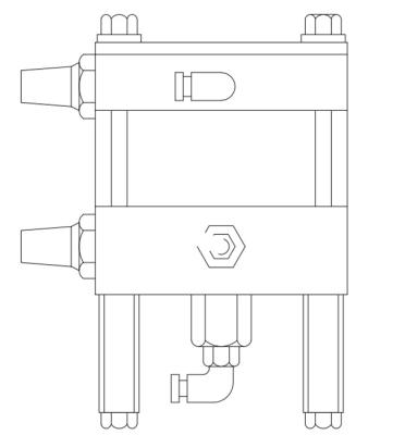 China Single Hpv 150 Air Driven Liquid High Pressure Fluid Pump Pressure 2250 Bar for sale