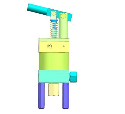 China 8 Stangen-luftbetriebene Hydraulikpumpe für pumpenartige Hochdruckpferdestärken G1400 Goltens zu verkaufen