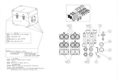 China Marine Diesel Engine Hydraulic Bolt Tensioning Cylinder Hydraulic Bolt Stretcher for sale