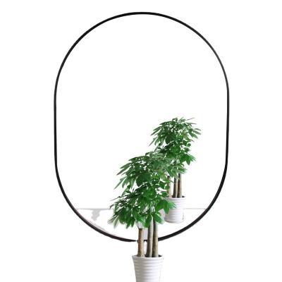 China Bathroom Mirror Minimalist Wall Mount Mirror Color Aluminum Frame Makeup Mirror for sale