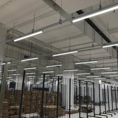 China High quality motion sensor competitive price high quality supermarket led suspended linear trunking light for sale