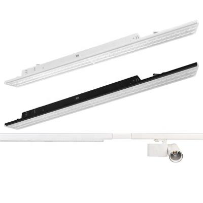 China New line modern design track light 3 phase linear LED track light with wide beam angle optional for sale