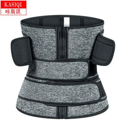 China Wholesale Custom Viable Plus Size Neoprene Waist Trimmer Corset Shaper Breathable Slimming Trainer Women for sale