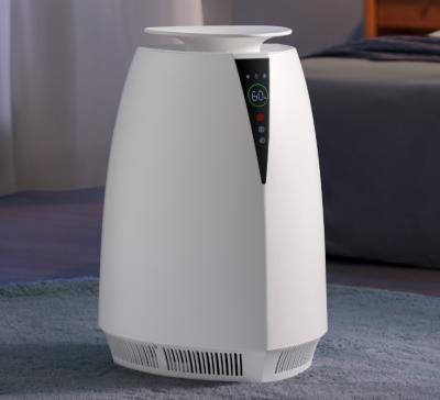 China New 5L Large Ion Home No Mist Free Hotel Air Purifier Hot Sale Office Negative Evaporative Humidifier with Filter for sale