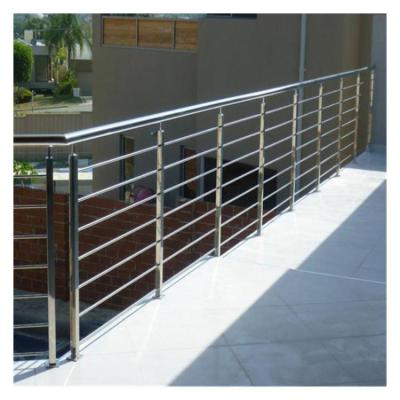 China Modern French Balcony Railing Curved Rod Railing Rod Bar Railing for sale