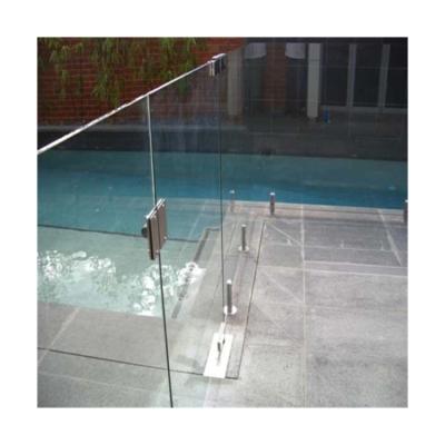 China New Type Modern Spit Glass Fencing Luxury Frameless Glass Fencing Good Prices Stairs Glass Balustrade for sale