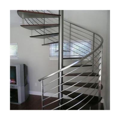 China Modern In Metal Railing Home Project Running Rod Fence Fit Rod Bar Railing Brushed for sale