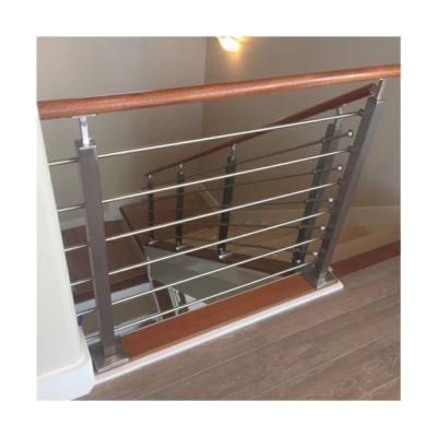 China Stainless Steel Modern Safeguard Balustrade Railing Manufacturer Hot Sale Home Crossbar Balustrade Bar Railing Rod Cost for sale